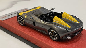 BBR 1/43 Ferrari Monza SP2 2019 Met. Silver BBRC221HPRE