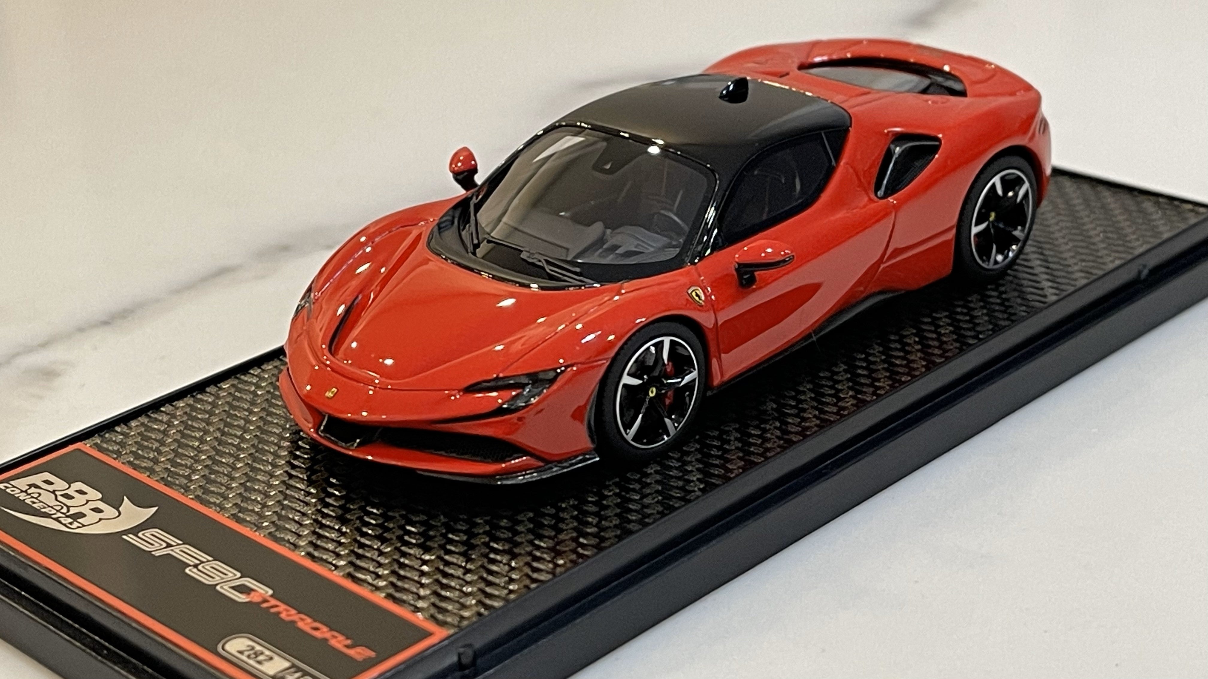 BBR 1/43 Ferrari SF90 Stradale 2019 Rosso Corsa BBRC228A – Paddock