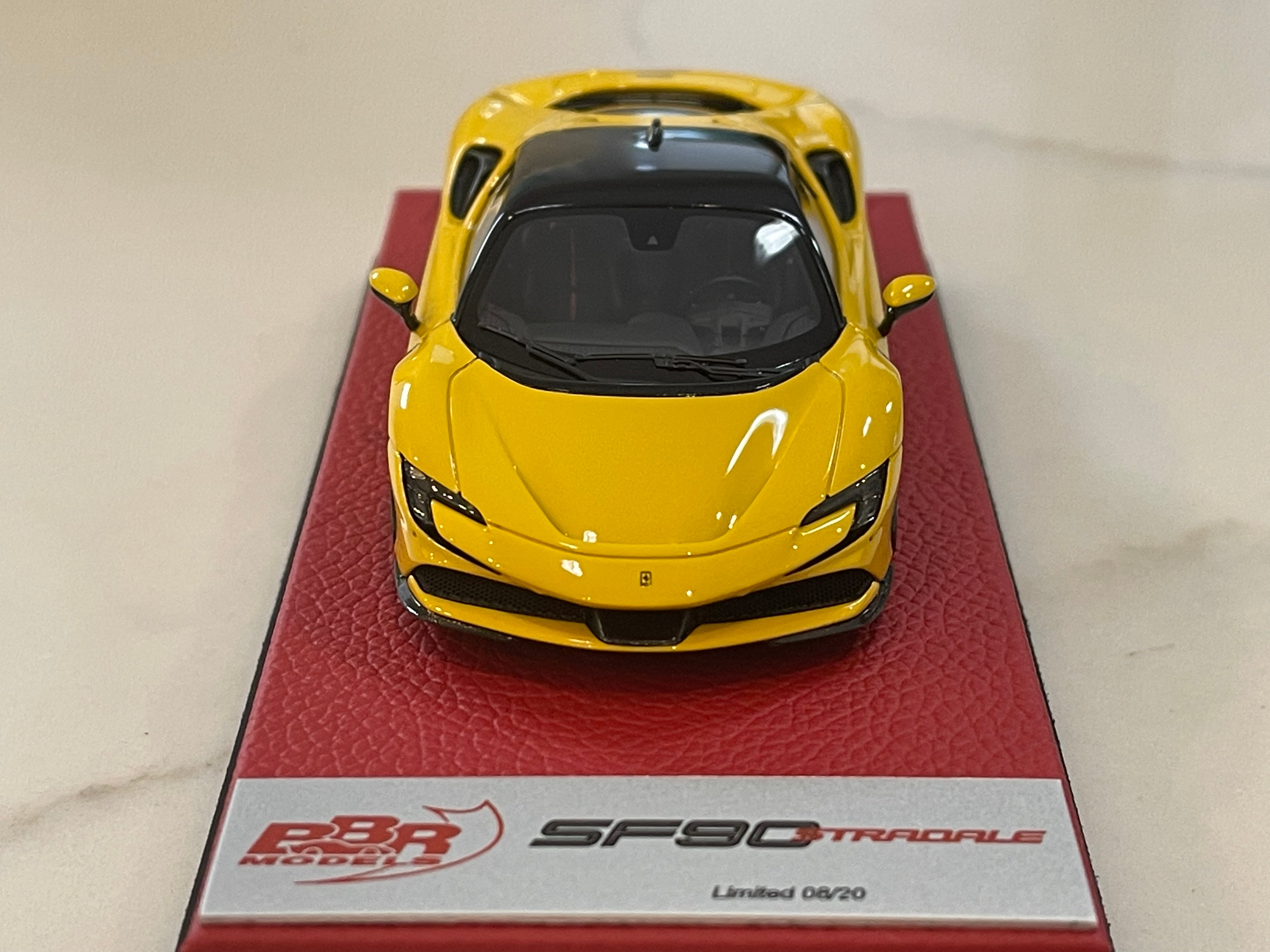 BBR 1/43 Ferrari SF90 Stradale 2019 Giallo Modena BBRC228BPRE