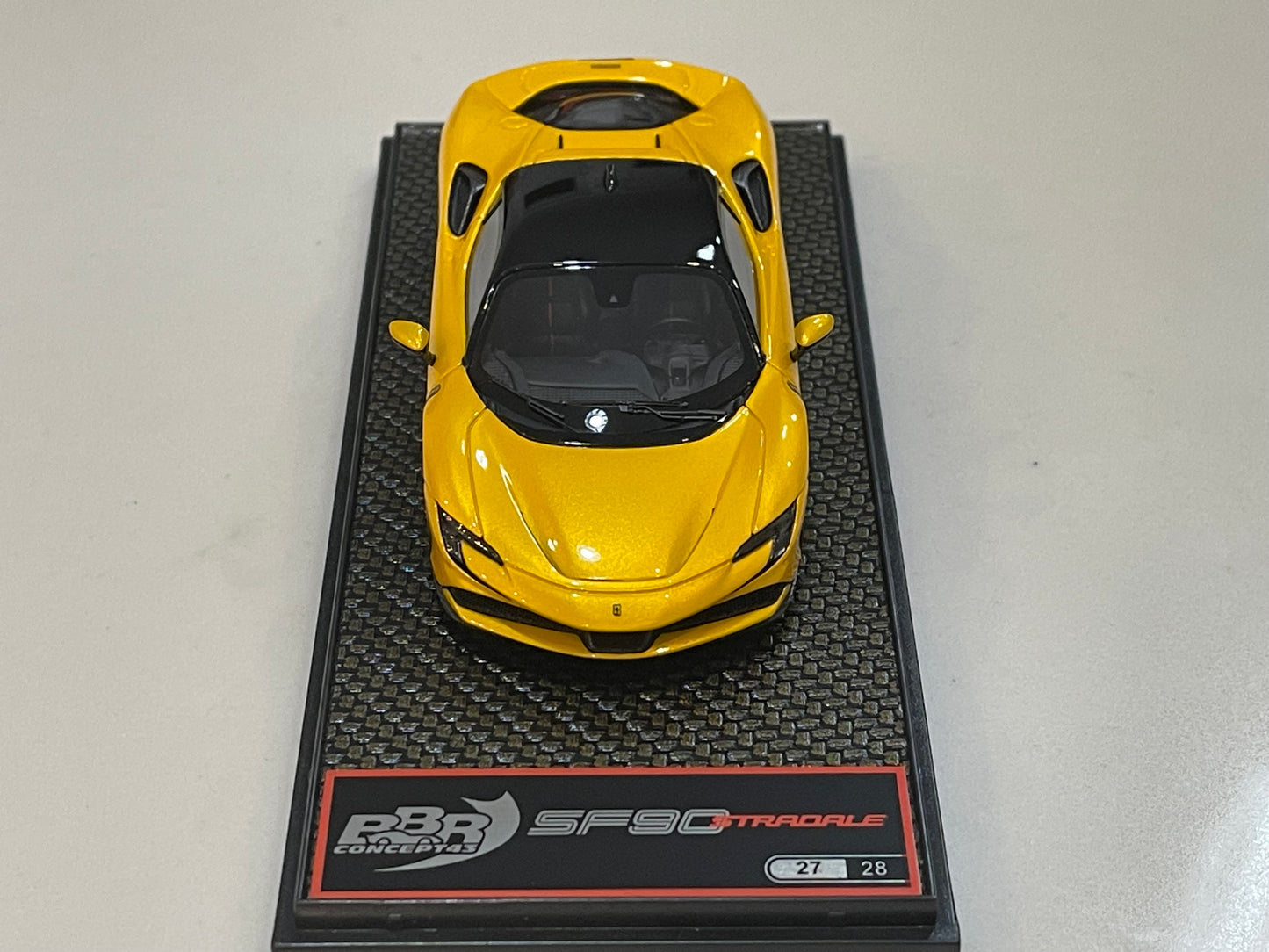 BBR 1/43 Ferrari SF90 Stradale 2019 Giallo Tristrato BBRC228E