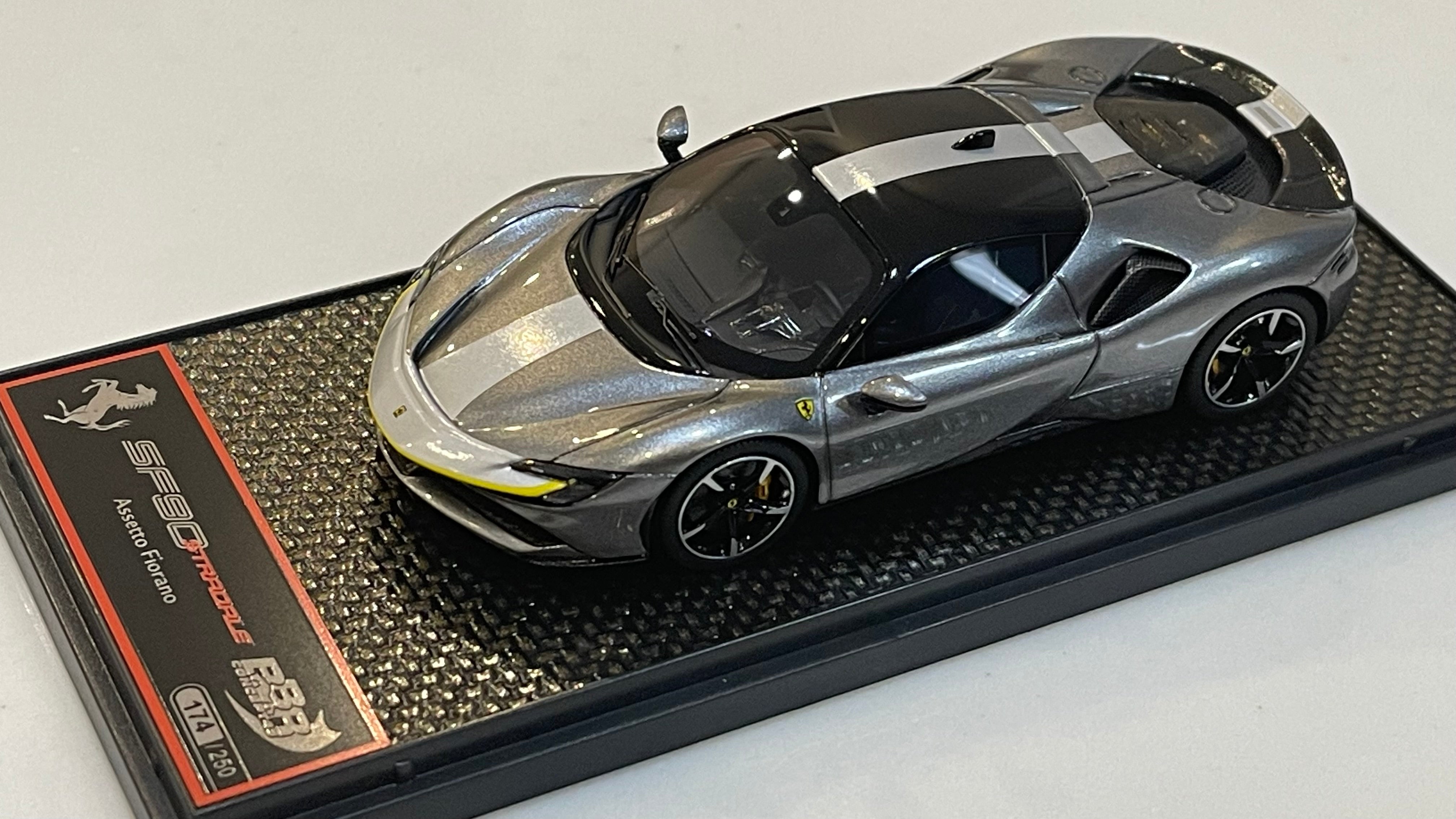 BBR 1/43 Ferrari SF90 Stradale 2019 Met. Silver BBRC228RA