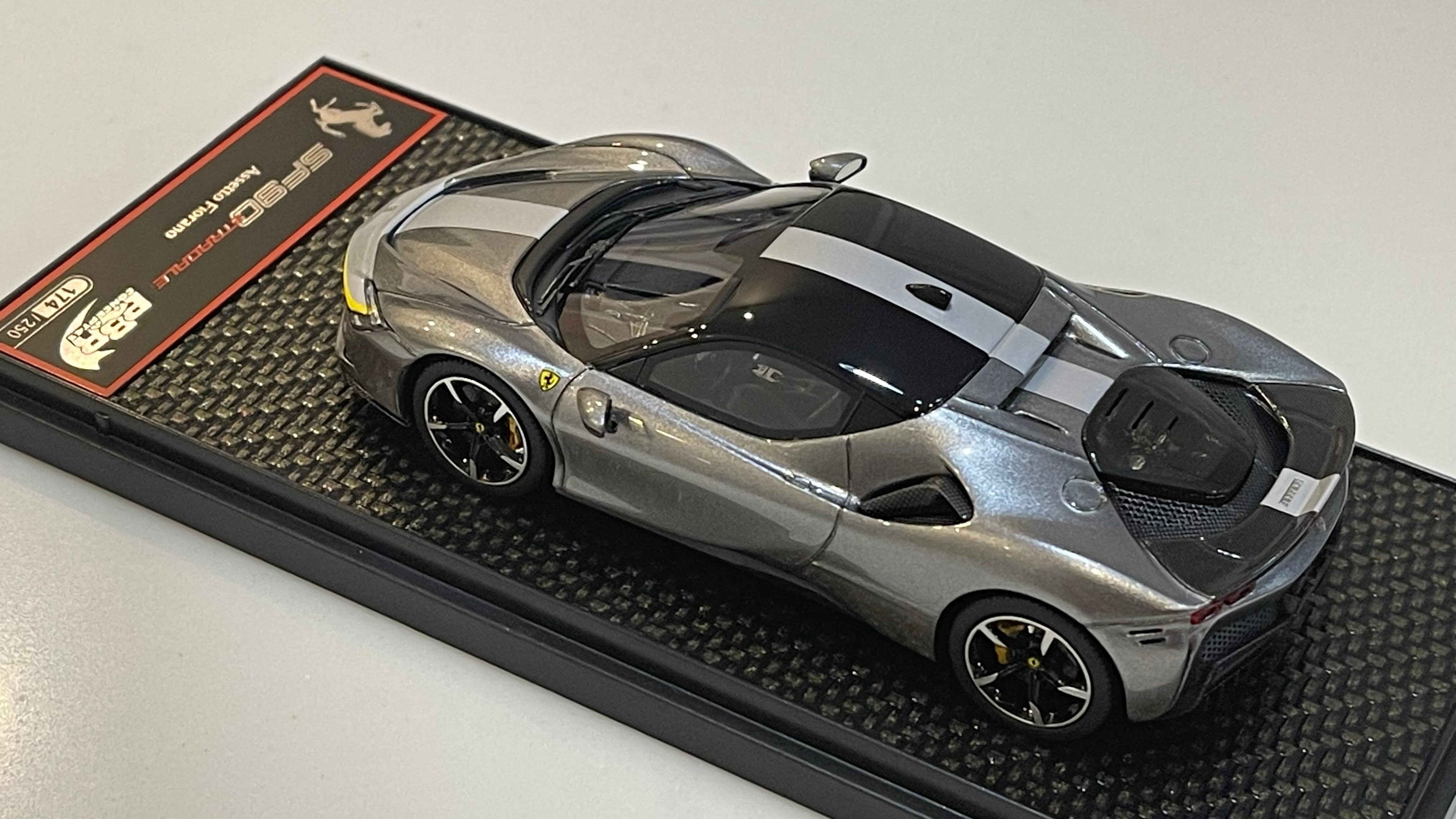 BBR 1/43 Ferrari SF90 Stradale 2019 Met. Silver BBRC228RA