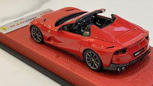 BBR 1/43 Ferrari 812 GTS 2020 Rosso Corsa BBRC233BPRE