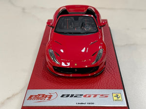 BBR 1/43 Ferrari 812 GTS 2020 Rosso Corsa BBRC233BPRE