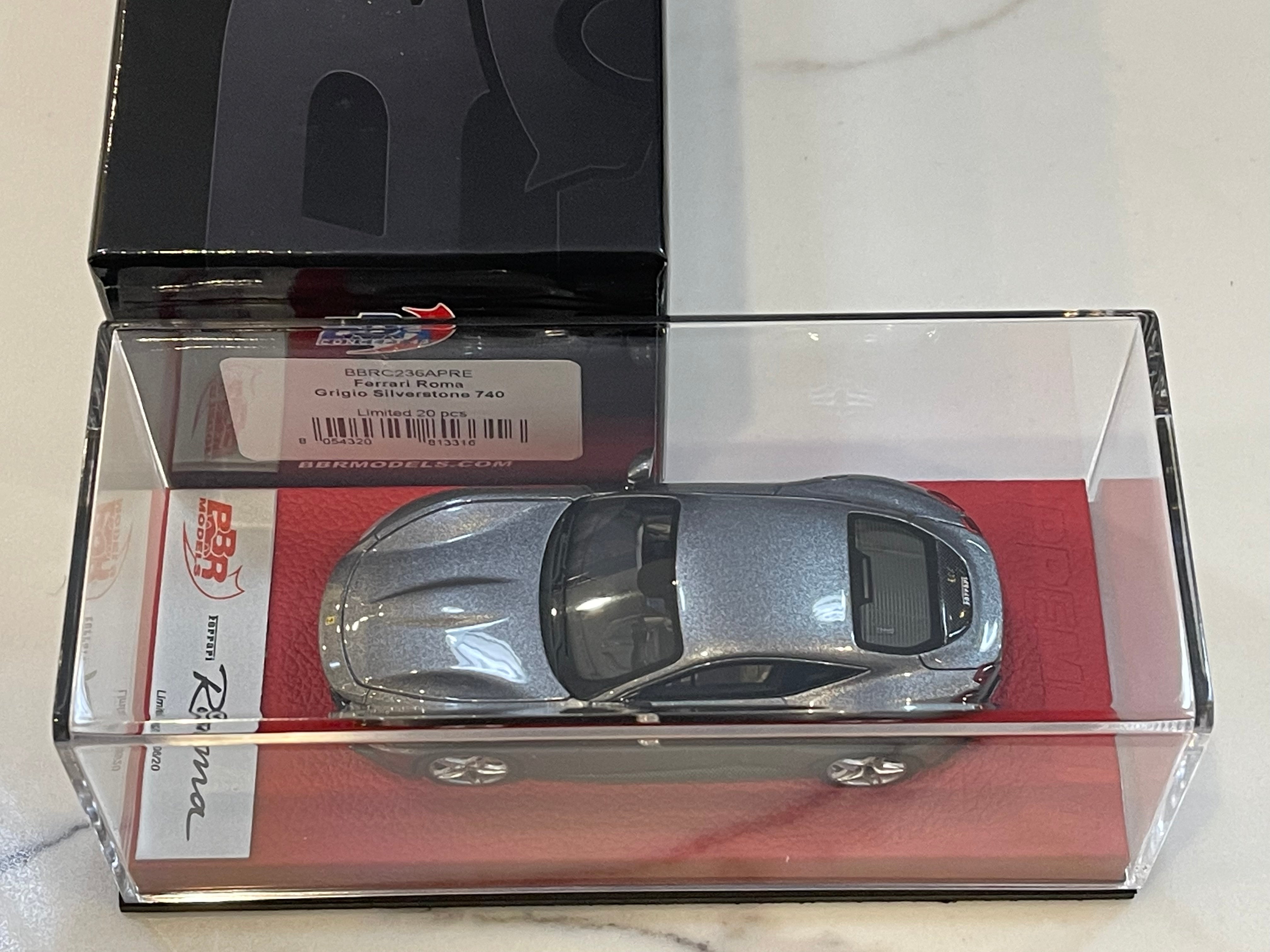 BBR 1/43 Ferrari Roma 2020 Grigio Silverstone BBRC236APRE