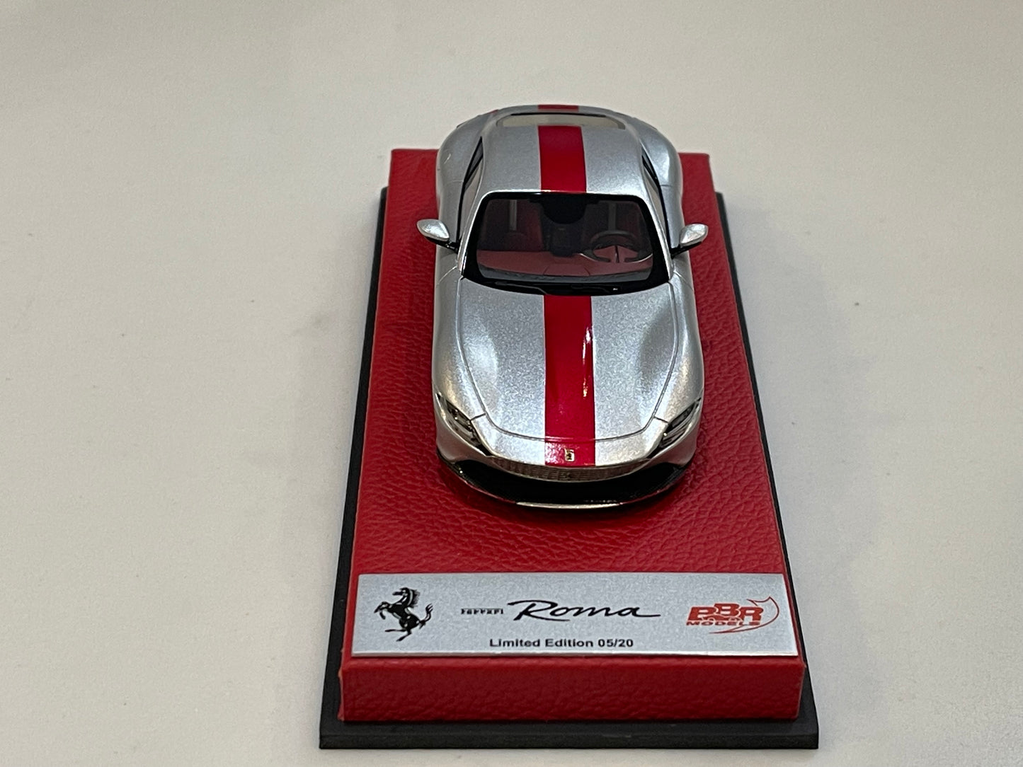BBR 1/43 Ferrari Roma 2020 China 30th Anni Matt Silver BBRC236CHIPRE