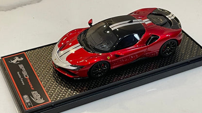 BBR 1/43 Ferrari SF90 Stradale Assetto Fiorano 2020 Rosso Fuoco BBRC239B