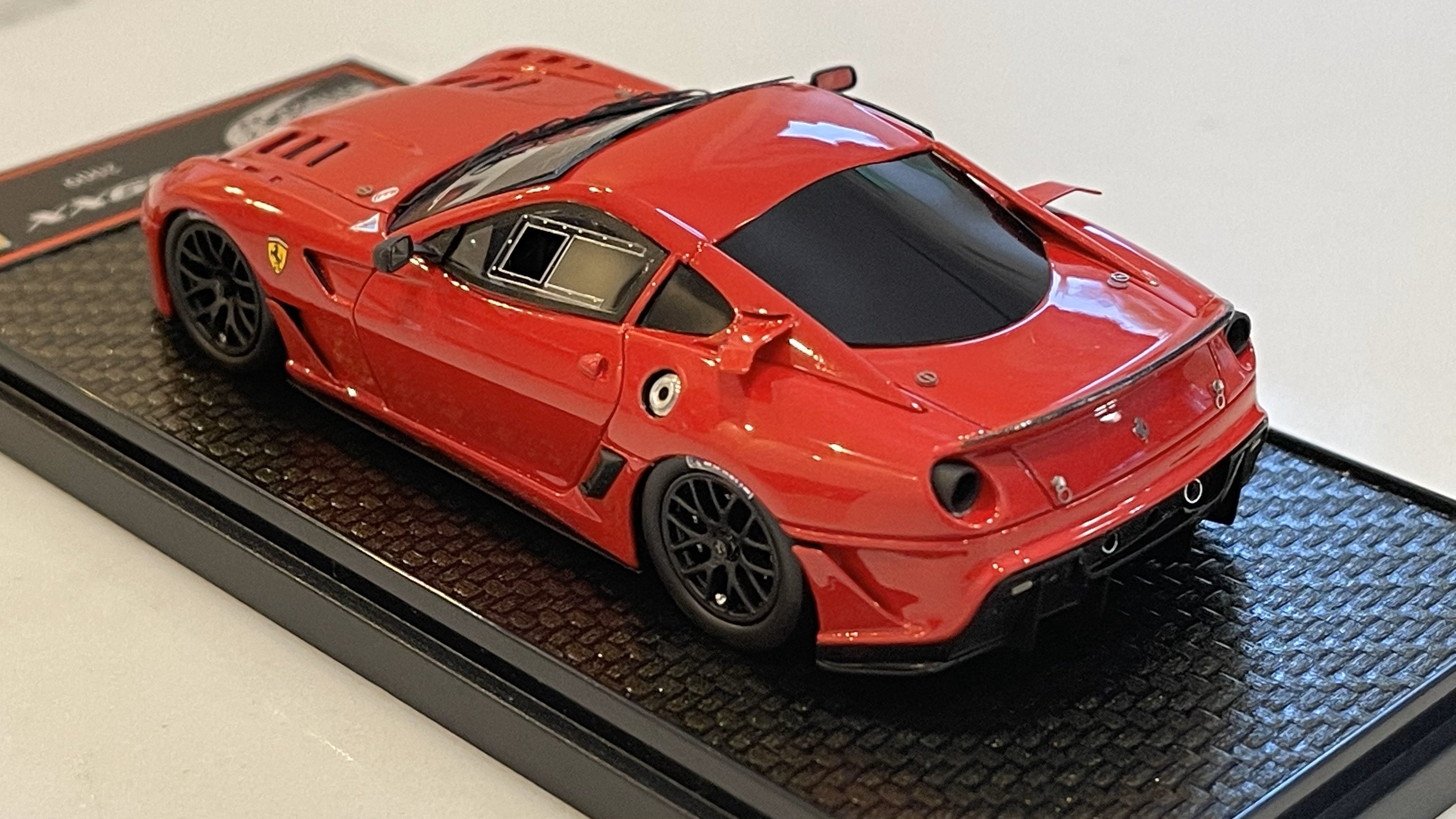 BBR 1/43 Ferrari 599XX Fiorano Test 2009 Red BBRC23B