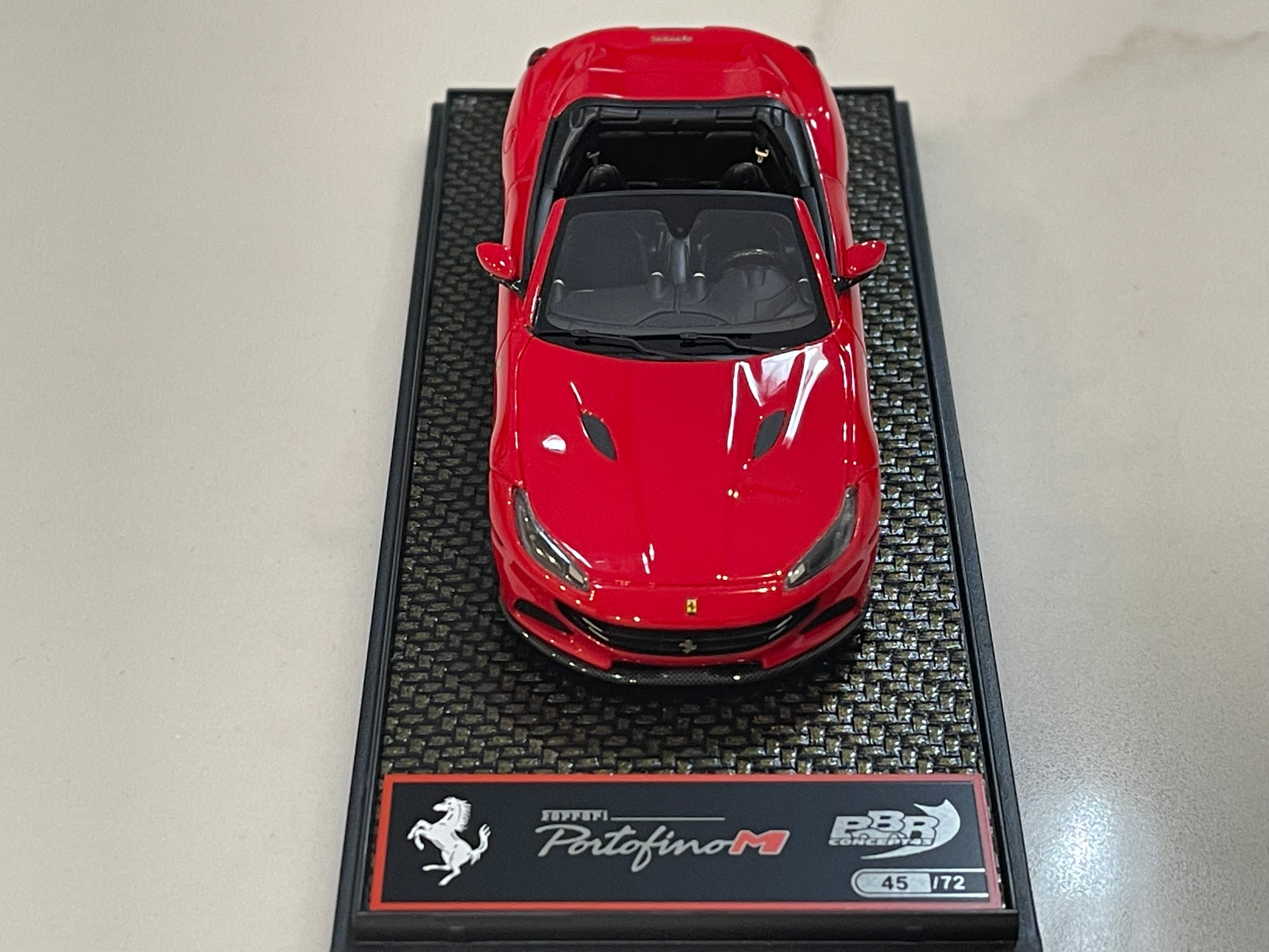 BBR 1/43 Ferrari Portofino M Spider 2020 Rosso Corsa BBRC243B