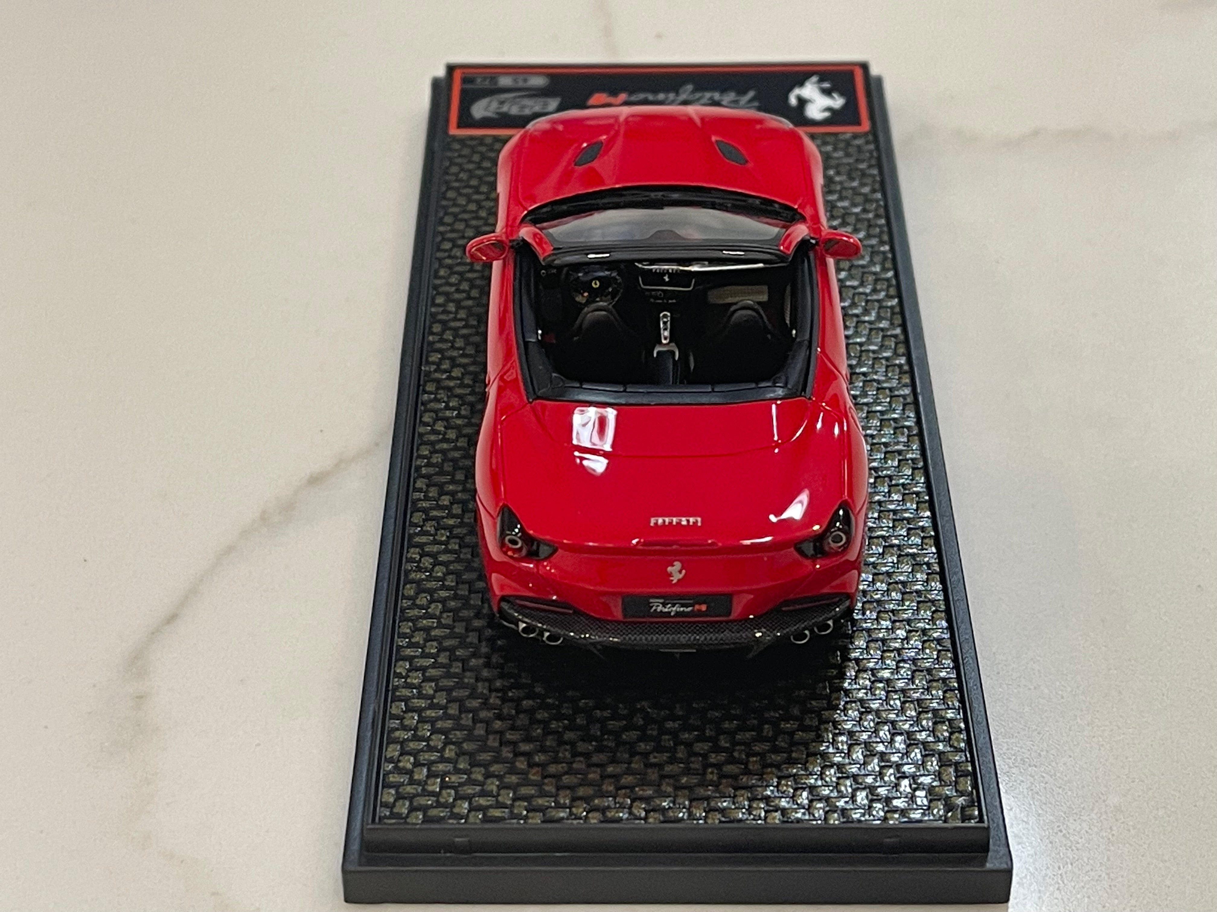 BBR 1/43 Ferrari Portofino M Spider 2020 Rosso Corsa BBRC243B