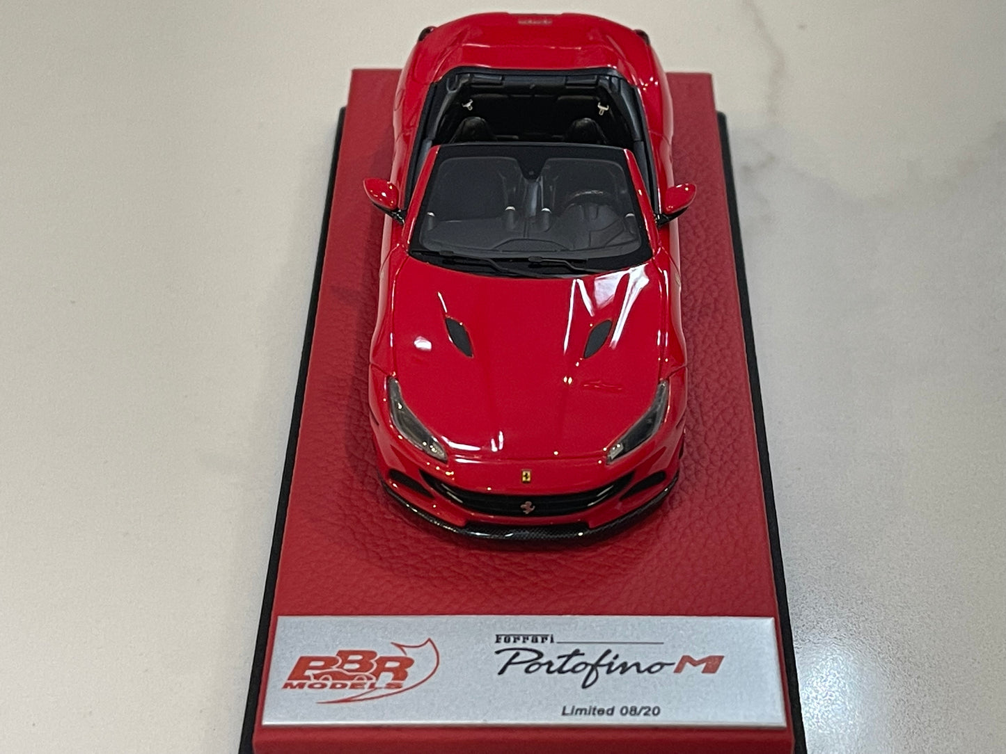 BBR 1/43 Ferrari Portofino M Spider 2020 Rosso Corsa BBRC243BPRE