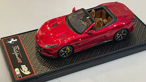 BBR 1/43 Ferrari Portofino M Spider 2020 Rosso Portofino BBRC243D