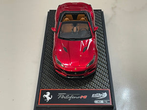 BBR 1/43 Ferrari Portofino M Spider 2020 Rosso Portofino BBRC243D