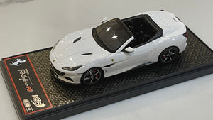 BBR 1/43 Ferrari Portofino M Spider 2020 Bianco Cervino BBRC243E
