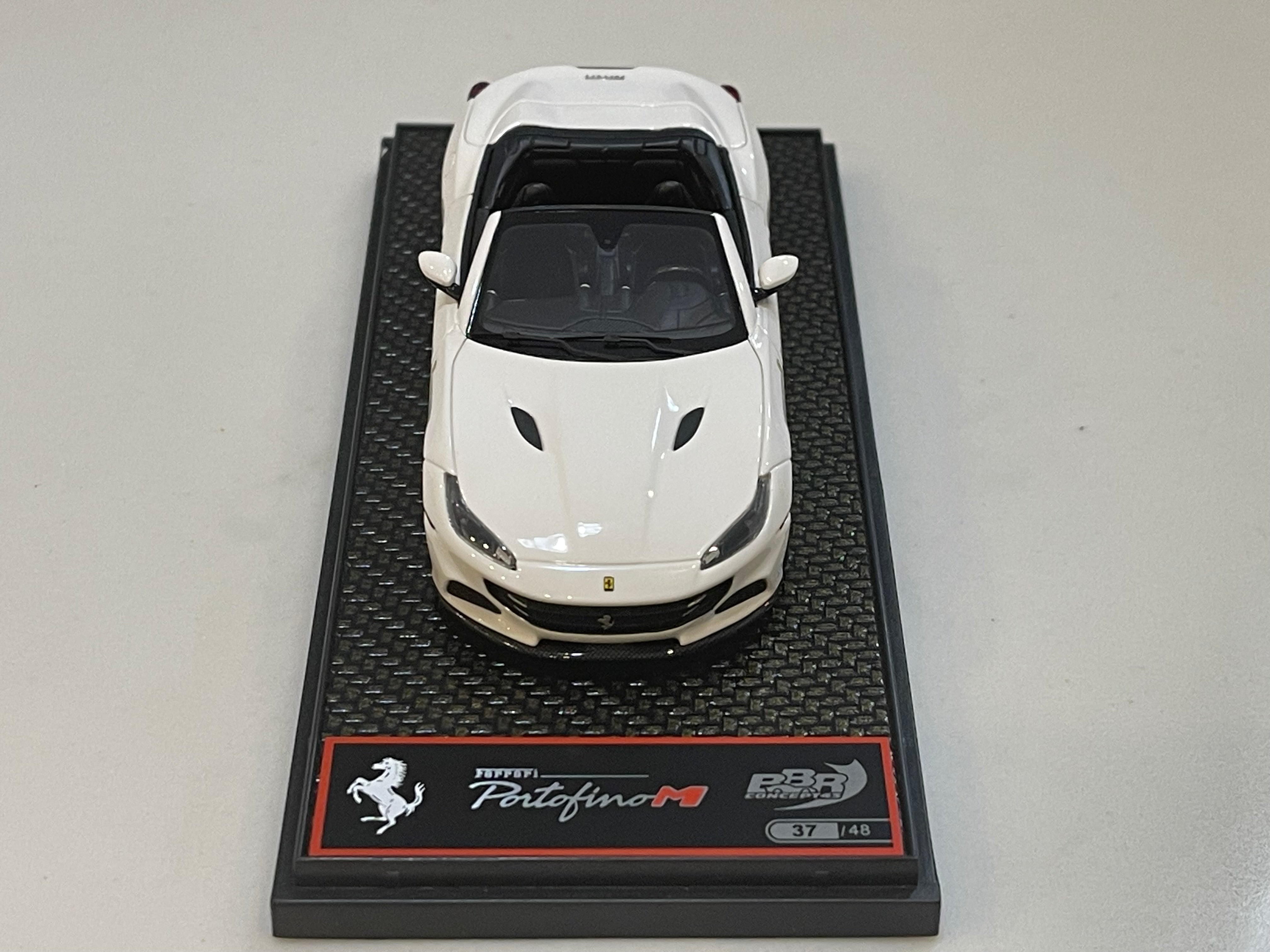 BBR 1/43 Ferrari Portofino M Spider 2020 Bianco Cervino BBRC243E