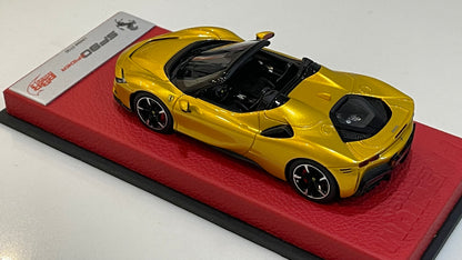 BBR 1/43 Ferrari SF90 Spider 2020 Giallo Monte Carlo BBRC244APRE
