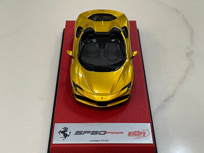 BBR 1/43 Ferrari SF90 Spider 2020 Giallo Monte Carlo BBRC244APRE