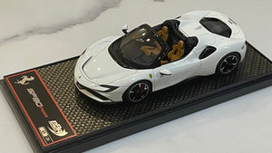 BBR 1/43 Ferrari SF90 Spider 2020 Bianco Avus BBRC244E1 (01/24)