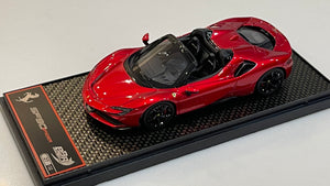 BBR 1/43 Ferrari SF90 Spider 2020 F1 2007B Red BBRC244G