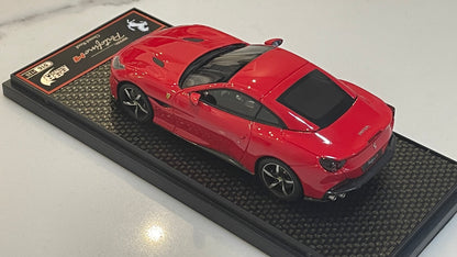 BBR 1/43 Ferrari Portofino M Spider Closed Roof 2020 Rosso Corsa BBRC250B