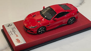 BBR 1/43 Ferrari Portofino M Spider Closed Roof 2020 Rosso Corsa BBRC250BPRE