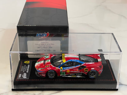 BBR 1/43 Ferrari 488 GTE Pro 24 Hours Le Mans 2020 Red No. 71 BBRC253