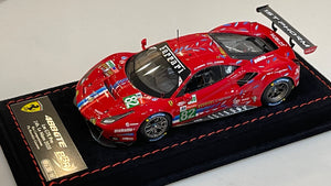 BBR 1/43 Ferrari 488 GTE Pro 24 Hours Le Mans 2020 Red No. 82 BBRC254