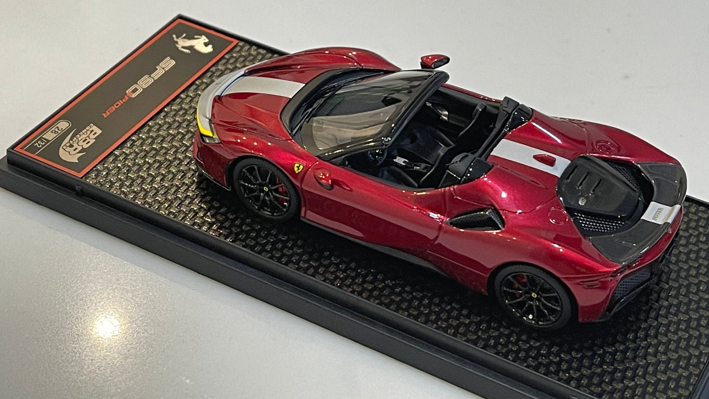BBR 1/43 Ferrari SF90 Spider Assetto Fiorano 2020 Rosso Fiorano BBRC256D