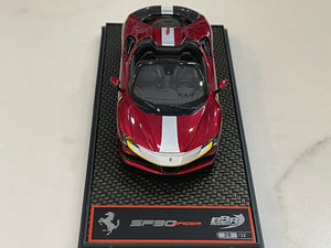 BBR 1/43 Ferrari SF90 Spider Assetto Fiorano 2020 Rosso Fiorano BBRC256D