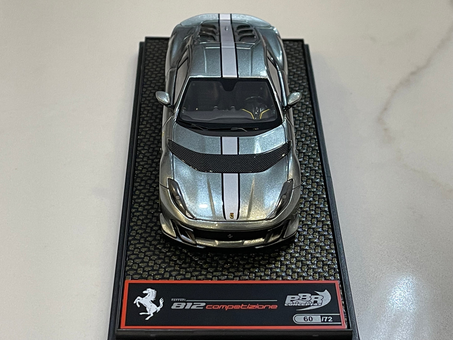 BBR 1/43 Ferrari 812 Competizione 2023 Coburn Grey BBRC259A1