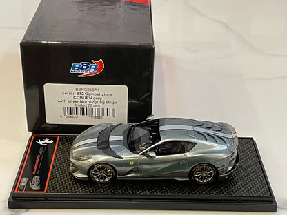 BBR 1/43 Ferrari 812 Competizione 2023 Coburn Grey BBRC259A1