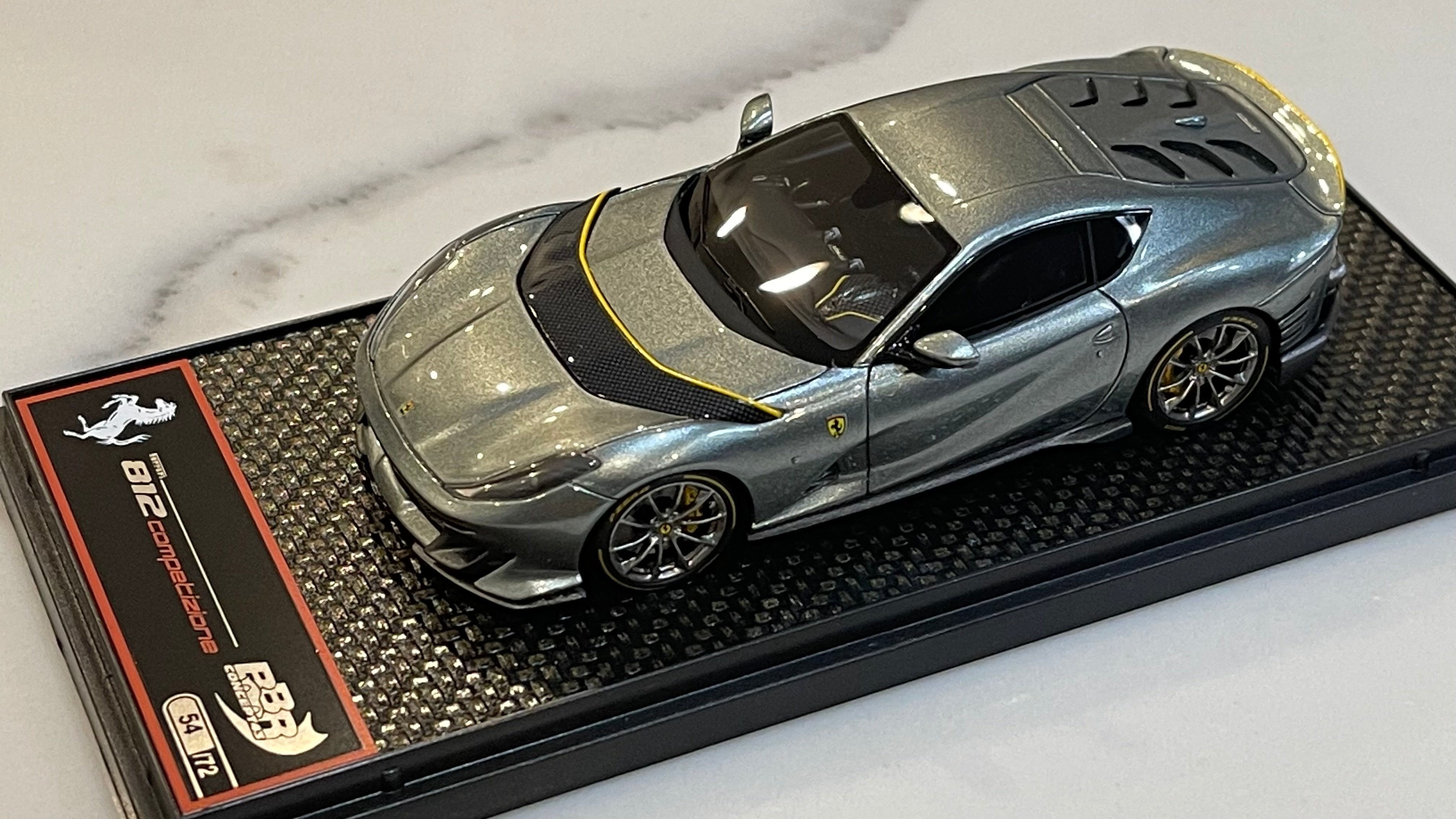 BBR 1/43 Ferrari 812 Competizione 2023 Coburn Grey BBRC259A2