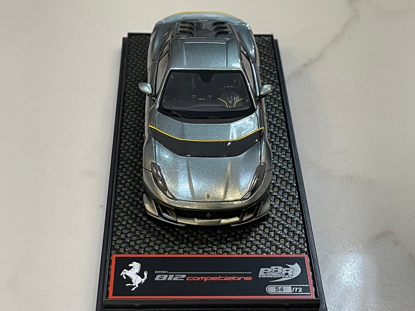 BBR 1/43 Ferrari 812 Competizione 2023 Coburn Grey BBRC259A2