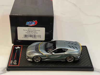 BBR 1/43 Ferrari 812 Competizione 2023 Coburn Grey BBRC259A2