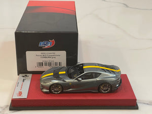 BBR 1/43 Ferrari 812 Competizione 2023 Coburn Grey BBRC259APRE