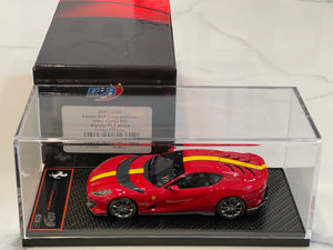 BBR 1/43 Ferrari 812 Competizione 2023 Rosso Corsa BBRC259B 