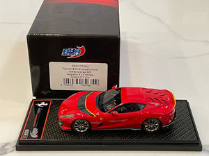 BBR 1/43 Ferrari 812 Competizione 2023 Rosso Corsa BBRC259B2