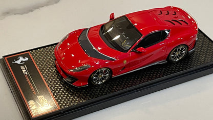 BBR 1/43 Ferrari 812 Competizione 2023 Rosso Corsa BBRC259B3