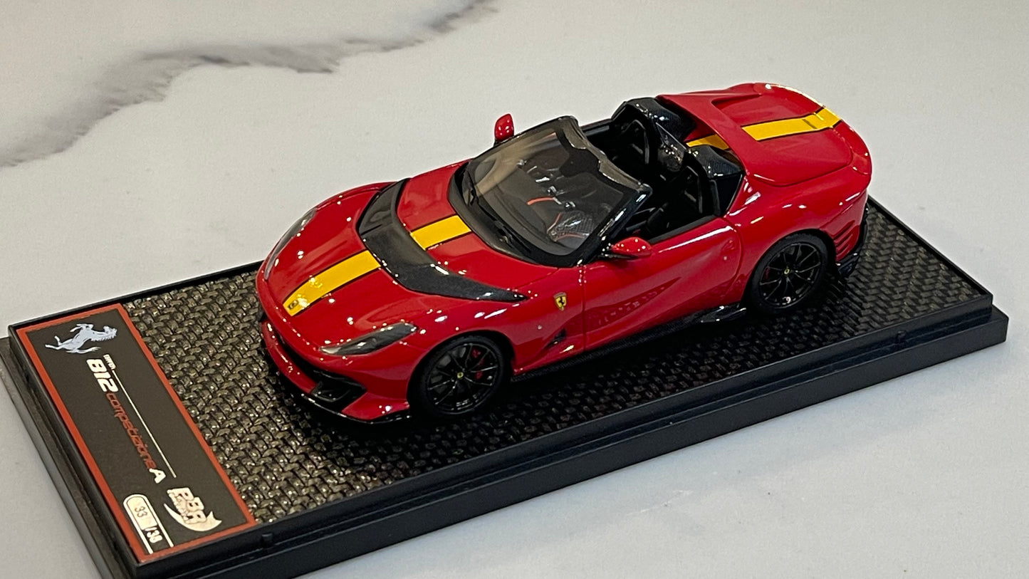 BBR 1/43 Ferrari 812 Competizione A 2023 Rossa Corsa BBRC263C1