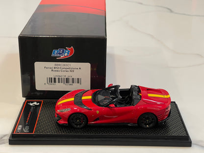 BBR 1/43 Ferrari 812 Competizione A 2023 Rossa Corsa BBRC263C1