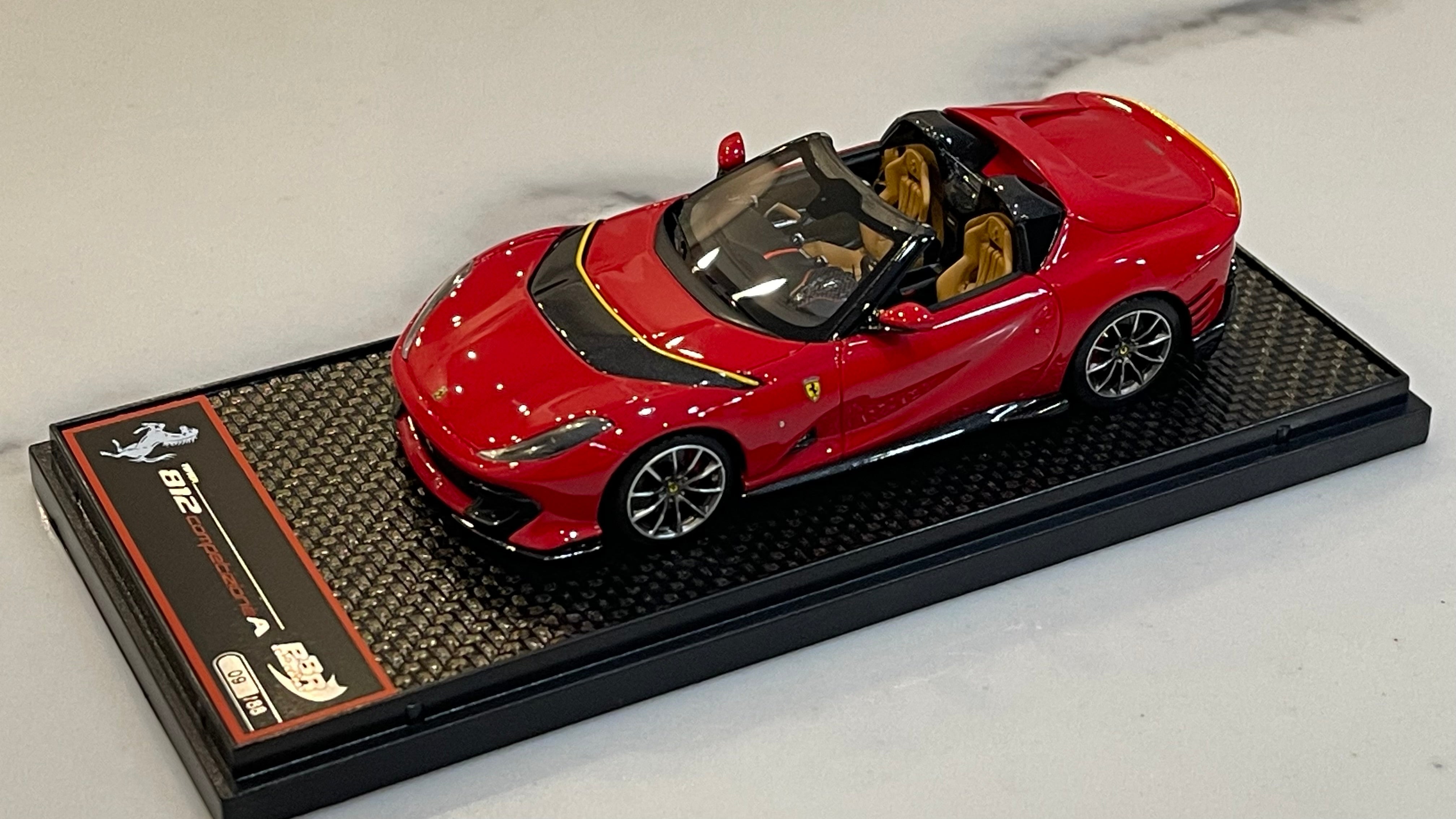 BBR 1/43 Ferrari 812 Competizione A 2023 Rossa Corsa BBRC263C3