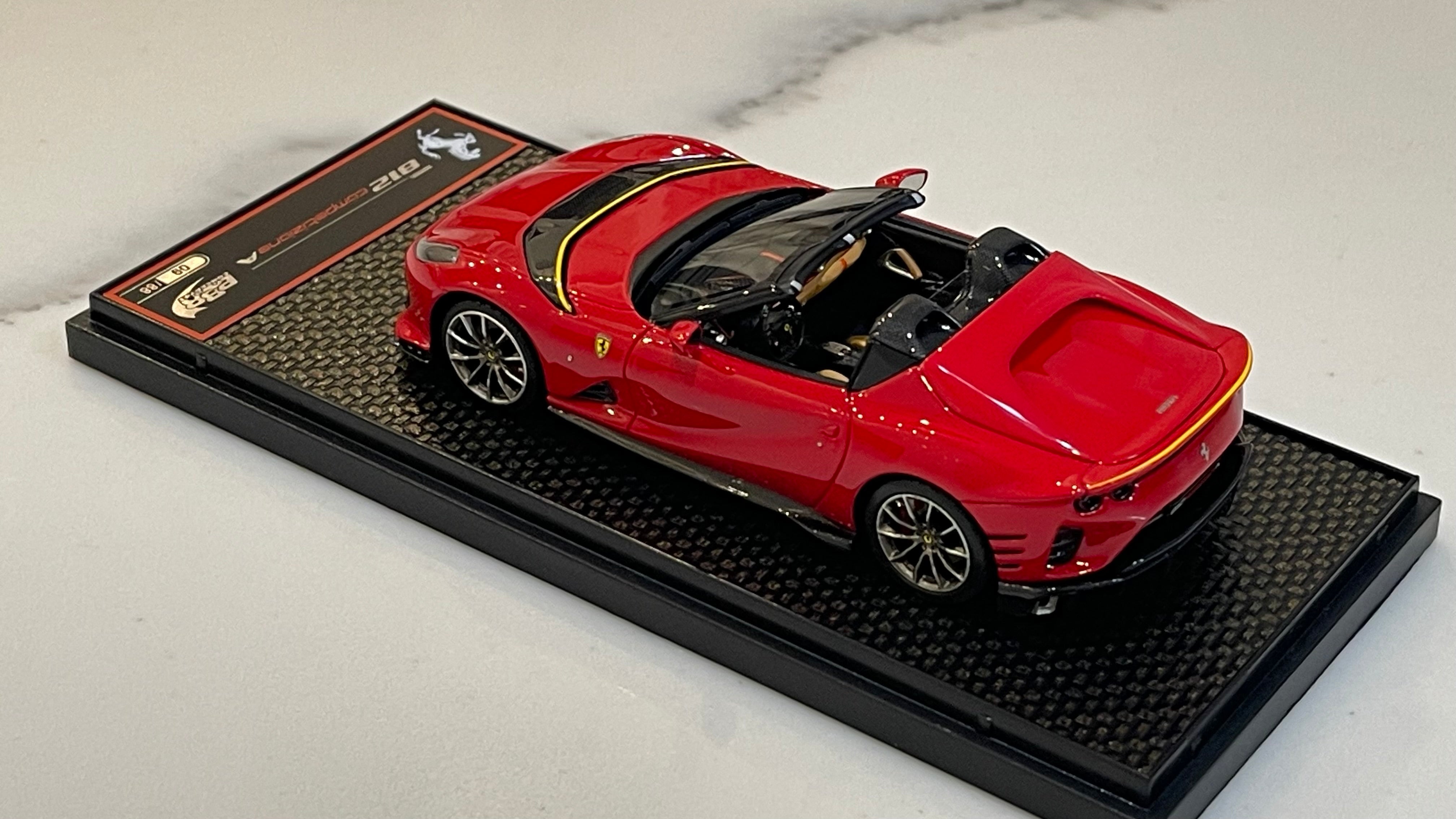 BBR 1/43 Ferrari 812 Competizione A 2023 Rossa Corsa BBRC263C3