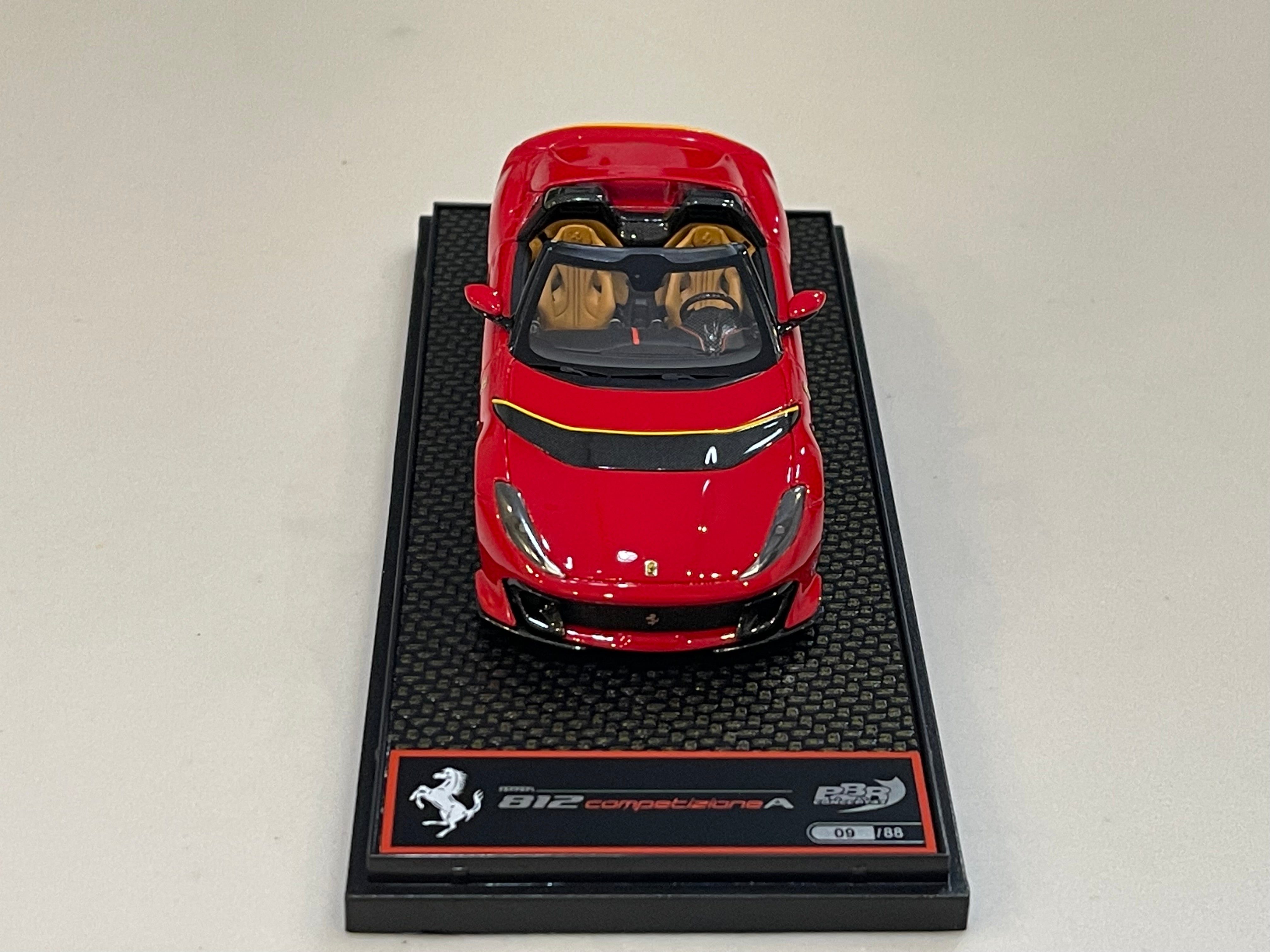 BBR 1/43 Ferrari 812 Competizione A 2023 Rossa Corsa BBRC263C3