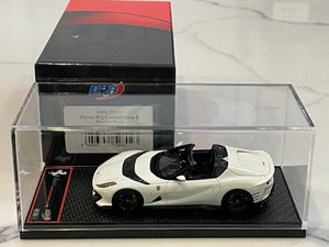 BBR 1/43 Ferrari 812 Competizione A 2023 Bianco Avus BBRC263D1