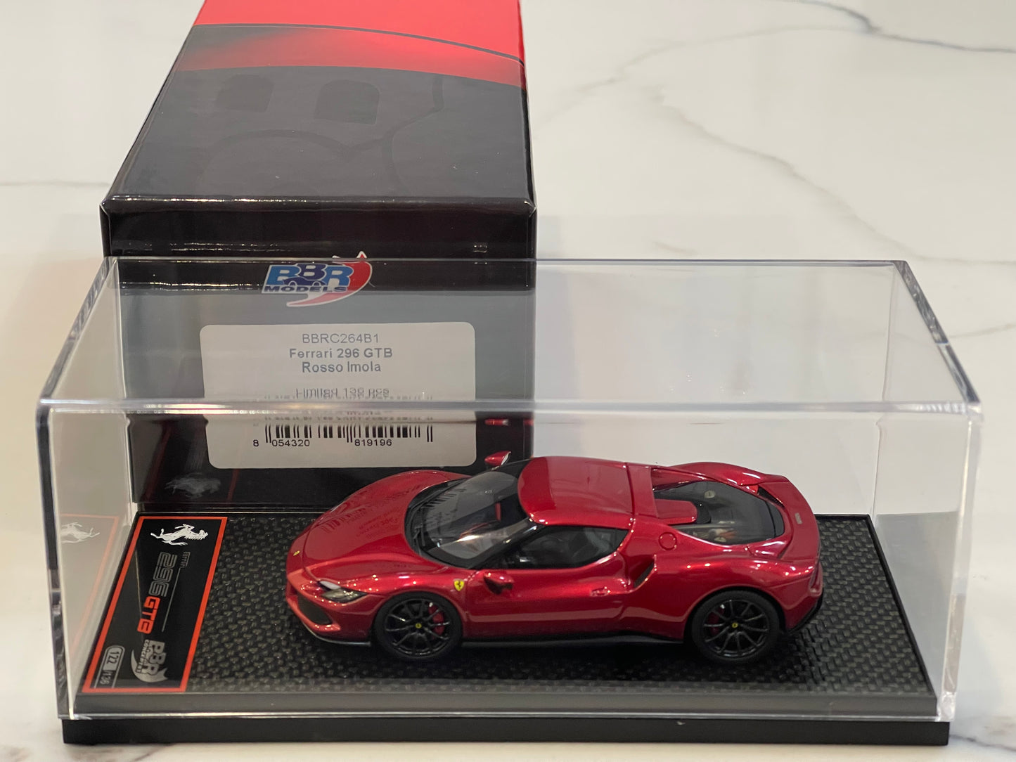 BBR 1/43 Ferrari 296 GTB 2021 Rosso Imola BBRC264B1