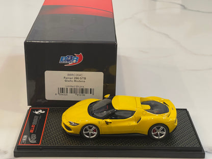 BBR 1/43 Ferrari 296 GTB 2021 Giallo Modena BBRC264C