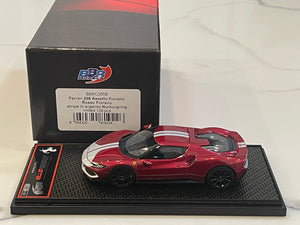 BBR 1/43 Ferrari 296 GTB Assetto Fiorano 2021 Rosso Fiorano BBRC265B