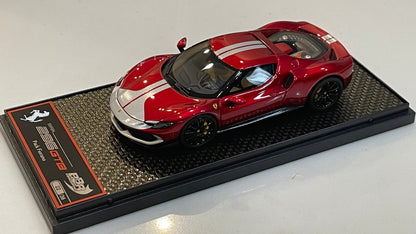 BBR 1/43 Ferrari 296 GTB Assetto Fiorano 2021 Rosso Fuoco BBRC265D