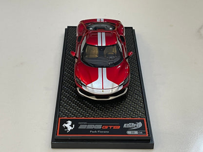 BBR 1/43 Ferrari 296 GTB Assetto Fiorano 2021 Rosso Fuoco BBRC265D