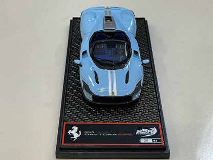 BBR 1/43 Ferrari SP3 Daytona 2023 Azzurro La Plata BBRC267APST